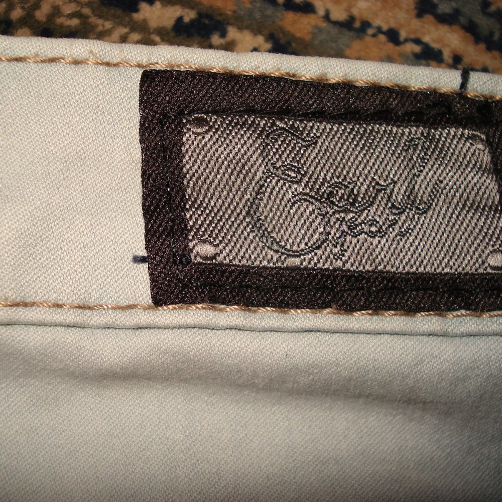 Earl Jeans Washed Blue Stretchy Jeans Size 8 - Picture 5 of 6
